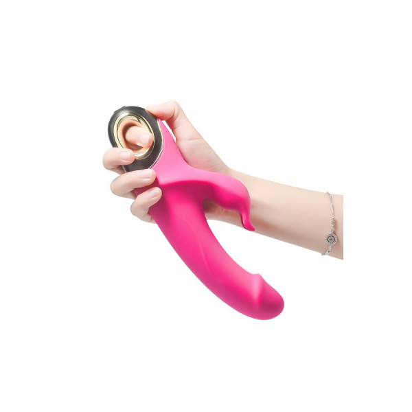 Vibromasseur Rabbit rose 9 modes de vibrations puissantes 